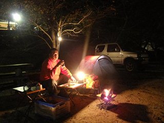 5ヶ月ぶりのキャンプは・・・夜な夜なキャンプ（その1）