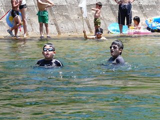 水遊び
