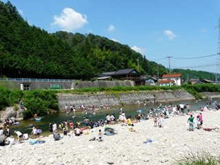 水遊び