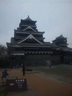 本日の熊本城