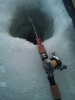 朱鞠内湖ワカサギ釣りその１