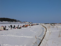 佐呂間別川チカ釣り其の２