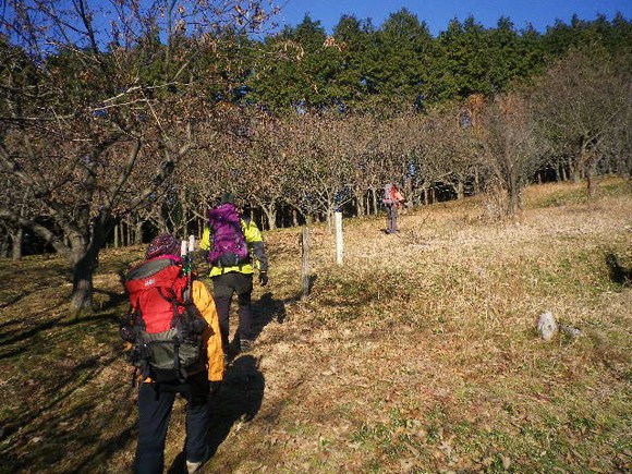 愛宕山からユガテ、顔振り山