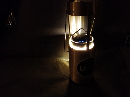 UCO CANDLE LANTERN のなんちゃってLED化