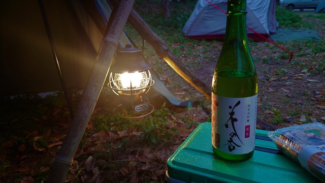 海でソロキャンの練習（2）