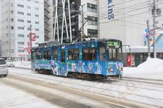 札幌市電「雪ミク電車2017」
