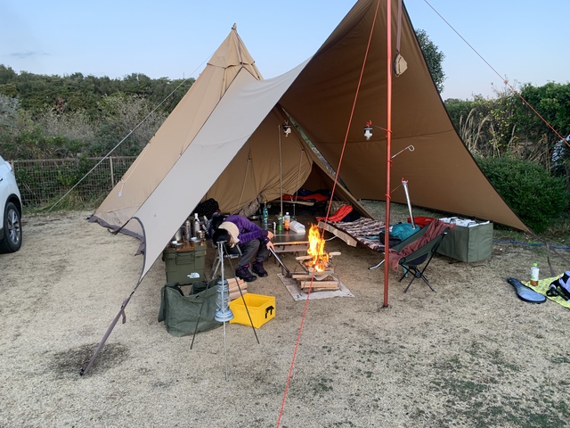 tent-Mark DesignsサーカスTC BIG焚き火タープコネクトヘキサ - asca