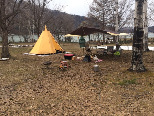 今年のキャンプ始めました。