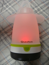 Quechua(ケシュア) ＢＬ１００　ランタン→天体観測用に・・・ 2012/05/07 21:55:31
