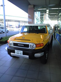 ＦＪクルーザーを見に行く
