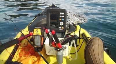 カヤックエギングと浸水対策　その２