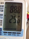 早速数値に変化が・・・