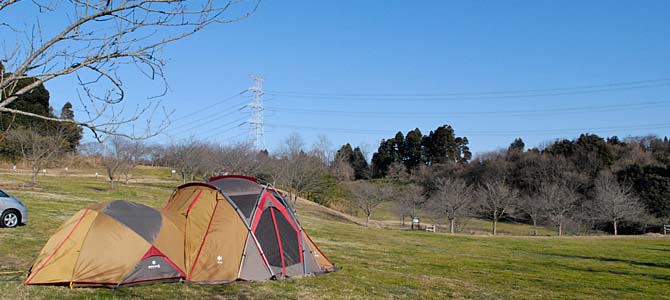 年越しキャンプの記憶．．．成田ゆめ牧場