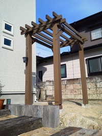 木工（パーゴラ）