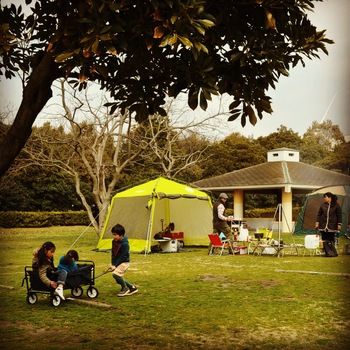 若洲公園キャンプ場