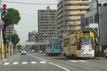 札幌市電風景2013年7月号