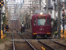 大阪の路面電車とドヤ街の激安宿