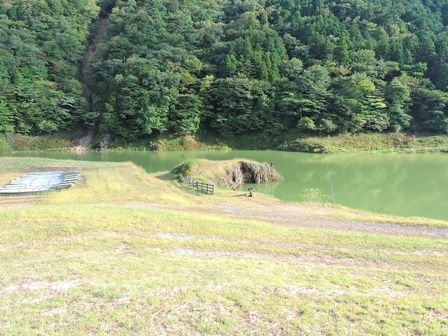 東古屋湖でソロキャンプ