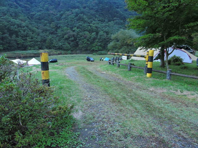 東古屋湖でソロキャンプ