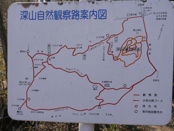 鹿狼山、深山ハイク