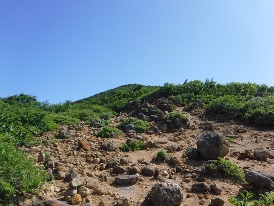 後烏帽子岳hike