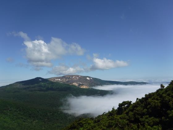 後烏帽子岳hike