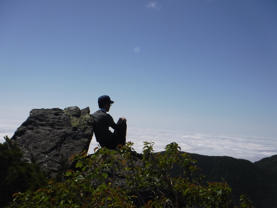 後烏帽子岳hike