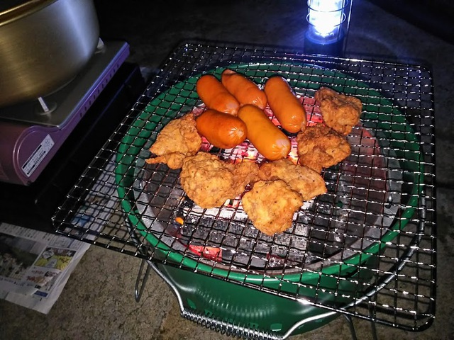 雨なのに・・・