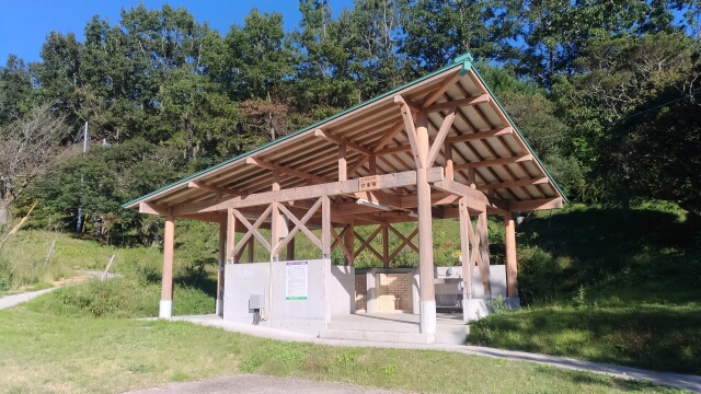 諸塚村でキャンプ