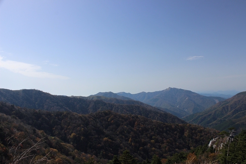 秋の剣山（紅葉編）