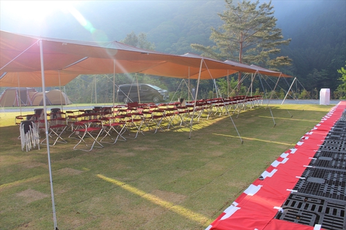 snow peak おち仁淀川キャンプフィールド（落成式典編）