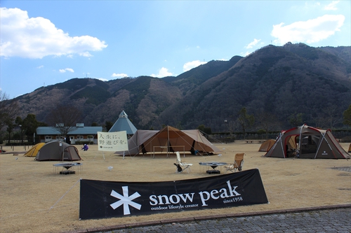 snow peak way mini in 四国三郎 2017 （前泊）