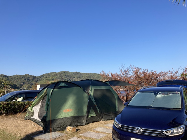 秋キャンプ！片添ケ浜オートキャンプ場 (2023.11.3〜4)
