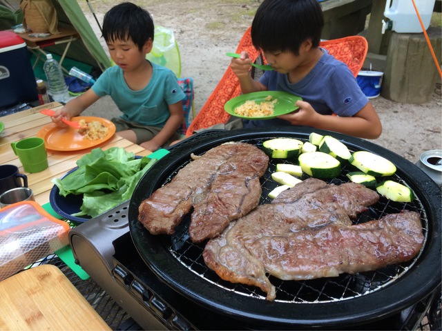 三瓶山北の原キャンプ場(2019.8.11〜13)1日目