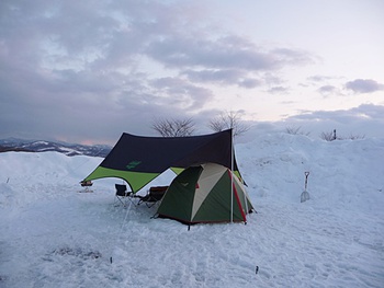 穏やかな　冬キャンプ　（完結編）