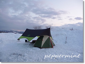 穏やかな　冬キャンプ　（完結編）