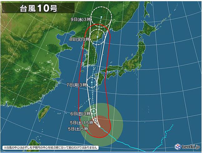 海水温と台風10号HAISHEN！