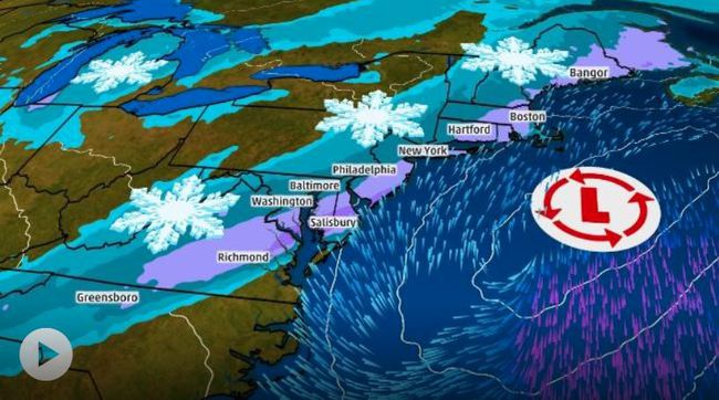 Winter Storm Benji & Wildfire