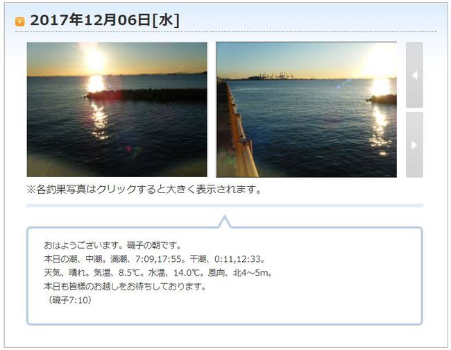 磯子は早くも限界水温 14℃！