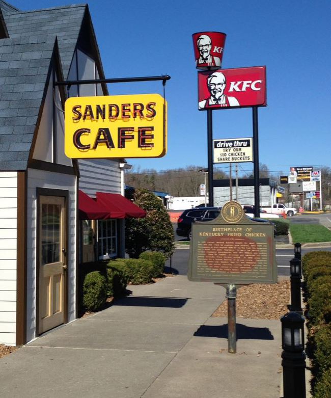KFC一号店！Corbin,Kentucky！