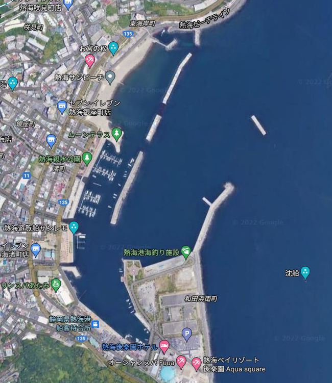 熱海港攻め所研究！