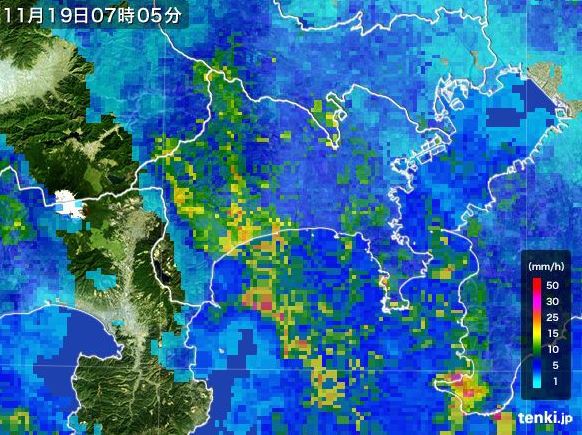 雨だねぇ！