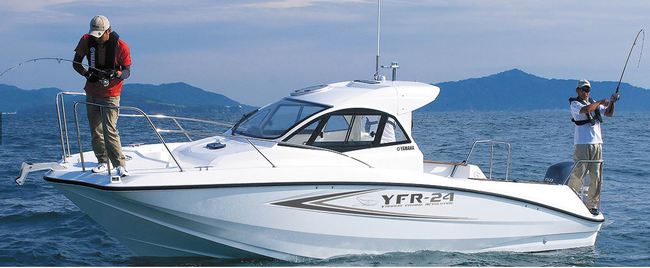 YAMAHAの船 YFR-24!