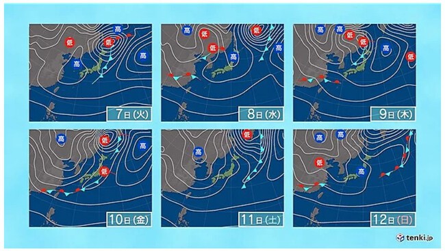 週間釣り天気！11/6～11/10！