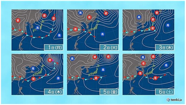 週間釣り天気！4/1～4/5！