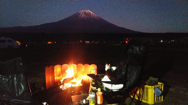 ふもとっぱらで、〆キャンプはクリスマス