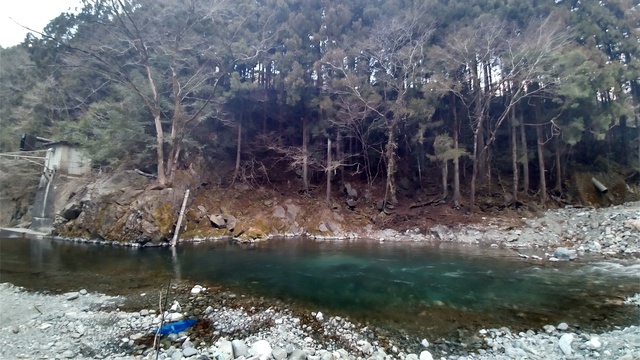 多摩川上流域で　釣り車中泊中の続き