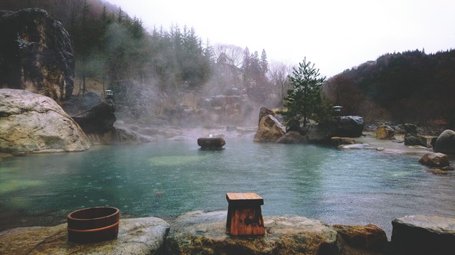夢のようなキャンプ場！「秘湯を守る会」の温泉に入り放題！