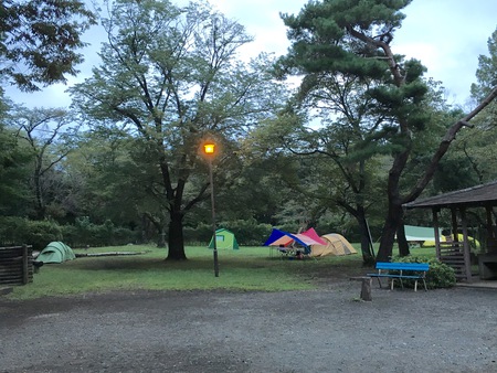 聖地探訪〜智光山公園キャンプ場