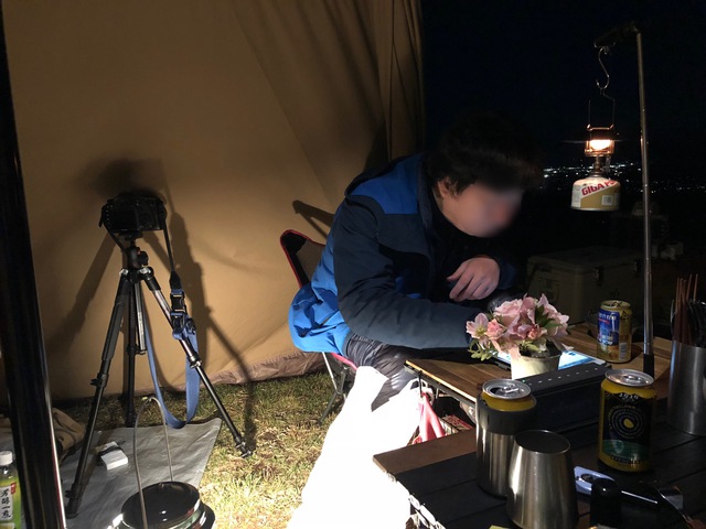 CAMPING IN JINBAGATAYAMA ② 〜陣馬形山 伊奈平之夜景 編